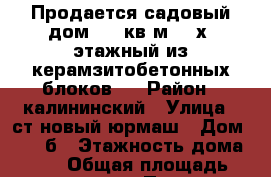 Продается садовый дом 100 кв м. 2-х  этажный из керамзитобетонных блоков,  › Район ­ калининский › Улица ­ ст новый юрмаш › Дом ­ 169-б › Этажность дома ­ 2 › Общая площадь дома ­ 100 › Площадь участка ­ 1 000 › Цена ­ 1 800 000 - Башкортостан респ. Недвижимость » Дома, коттеджи, дачи аренда   